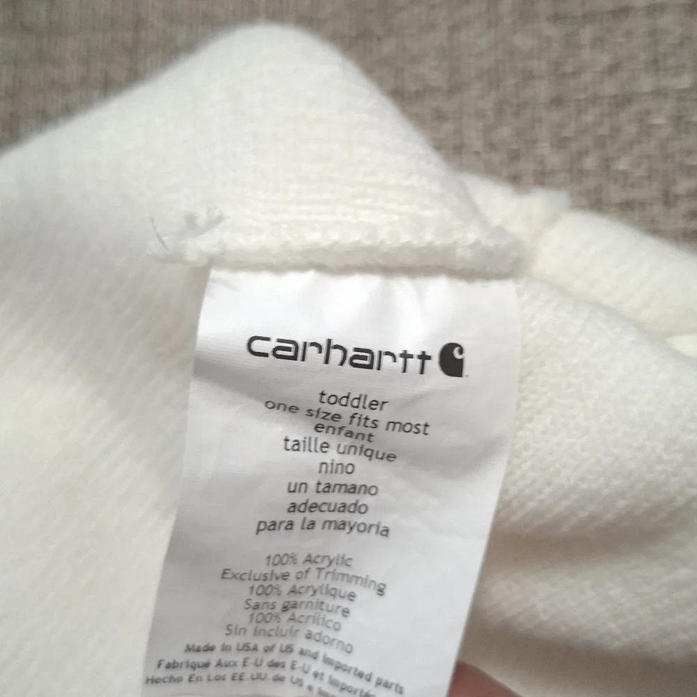 Carhartt Ivory Toddler Beanie One Size